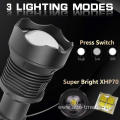 High Lumens Rechargeable Usb Flashlight